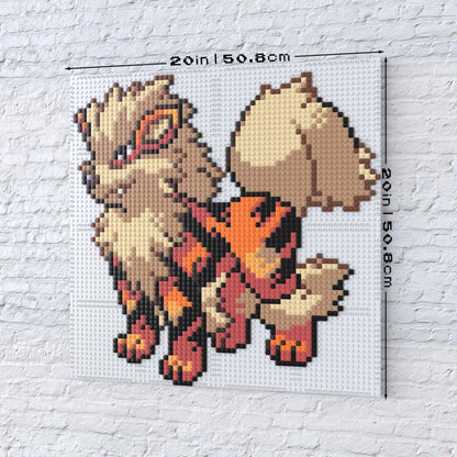 Arcanine Mosaic Kit