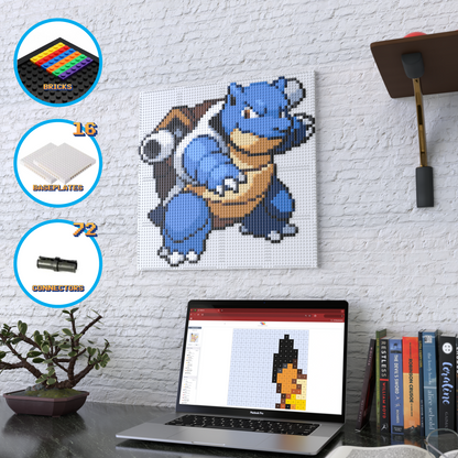 Blastoise Mosaic Kit