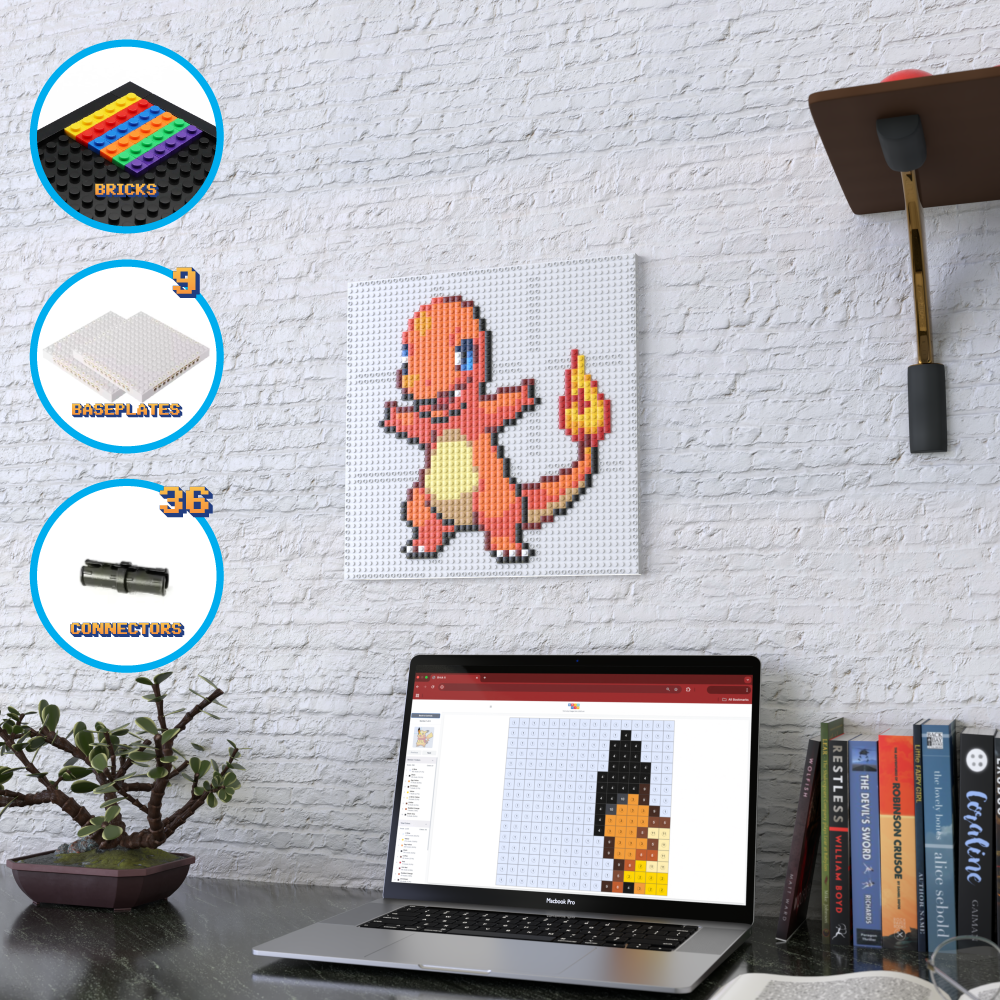 Charmander Mosaic Kit