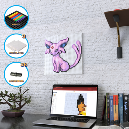 Espeon Mosaic Kit