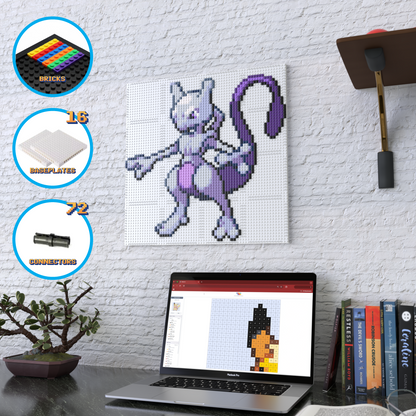 Mewtwo Mosaic Kit