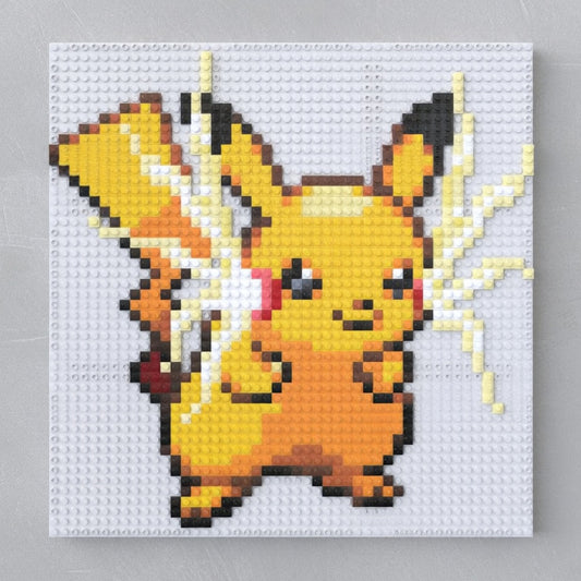 Pikachu Brick Mosaic
