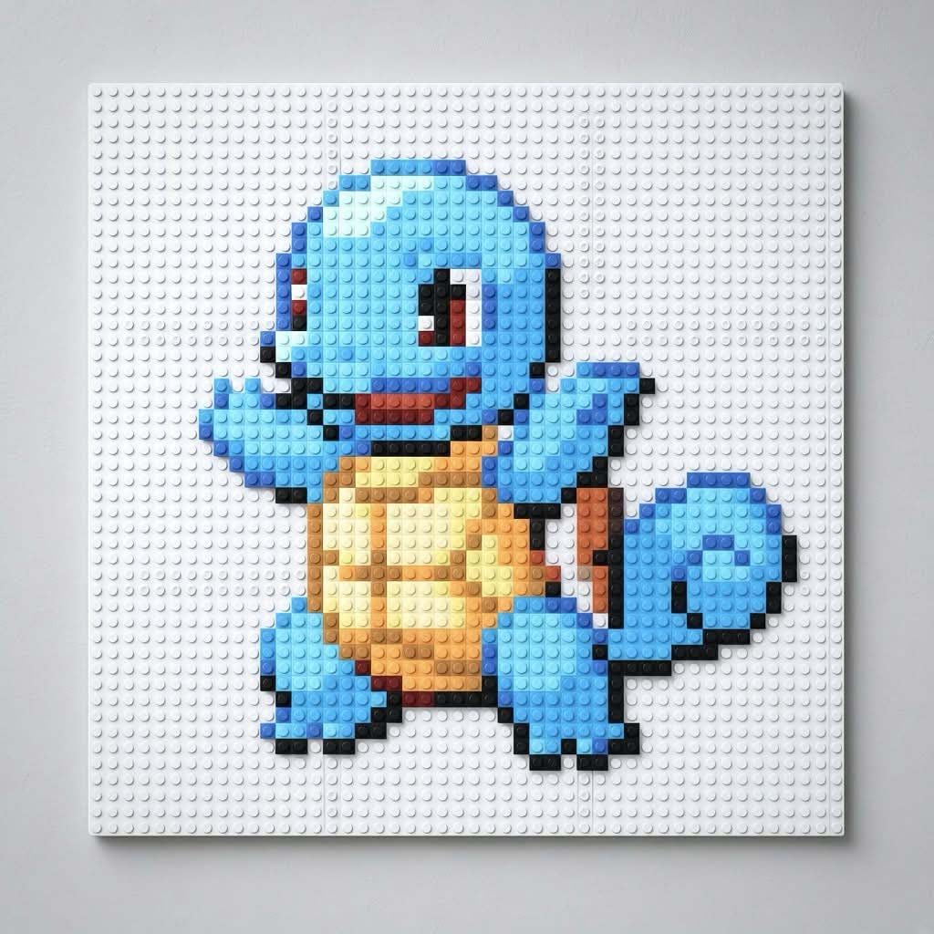 Squirtle Mosaic Kit